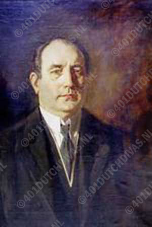 Henri Albers, portret door Salomon Garf