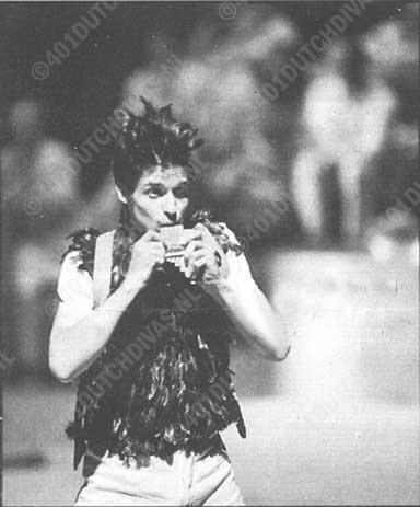 Quirijn de Lang als Papageno in Mozart's Zauberflöte Quirijn de Lang als Papageno in Mozart's Zauberflöte