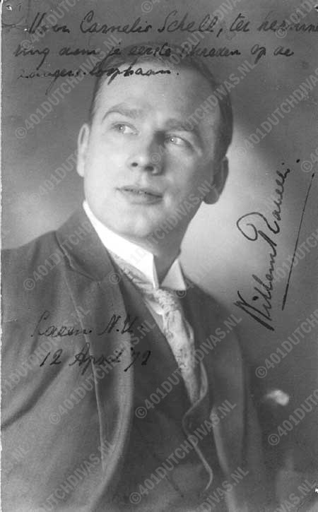 Voor Cornelis Schell, ter herinnering aan de eerste schreden op de zangers-loopbaan Laren N.H.,12 April 1972 Voor Cornelis Schell, ter herinnering aan de eerste schreden op de zangers-loopbaan Laren N.H.,12 April 1972