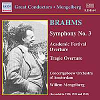 Mengelberg, Brahms