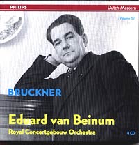 Eduard van Beinum, Bruckner Symphonies