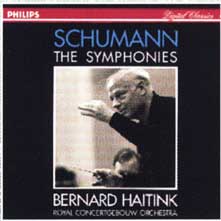 SCHUMANN

The Symphonies
Royal Concertgebouw Orchestra
Bernard Haitink
PHILIPS 2CD 442 079-2