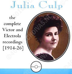 Julia Culp, the recordings