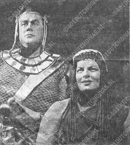 Hans Kaart en Gré Brouwenstijn, Aïda 1960