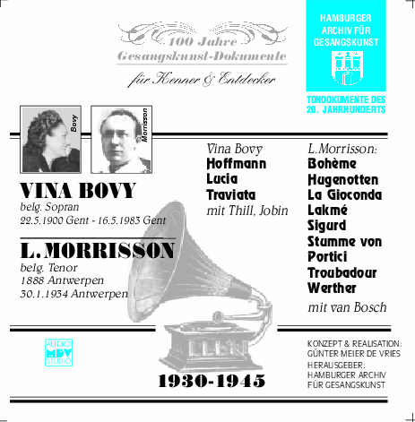 Louis Morrison en Vina Bovy , CD Louis Morrison en Vina Bovy , CD